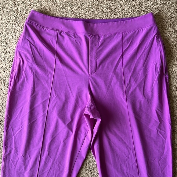 Athleta Vienna Slim Pant Jazzy Purple Straight Leg - Picture 4 of 9